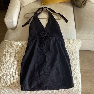 Sexy lace halter top dress!